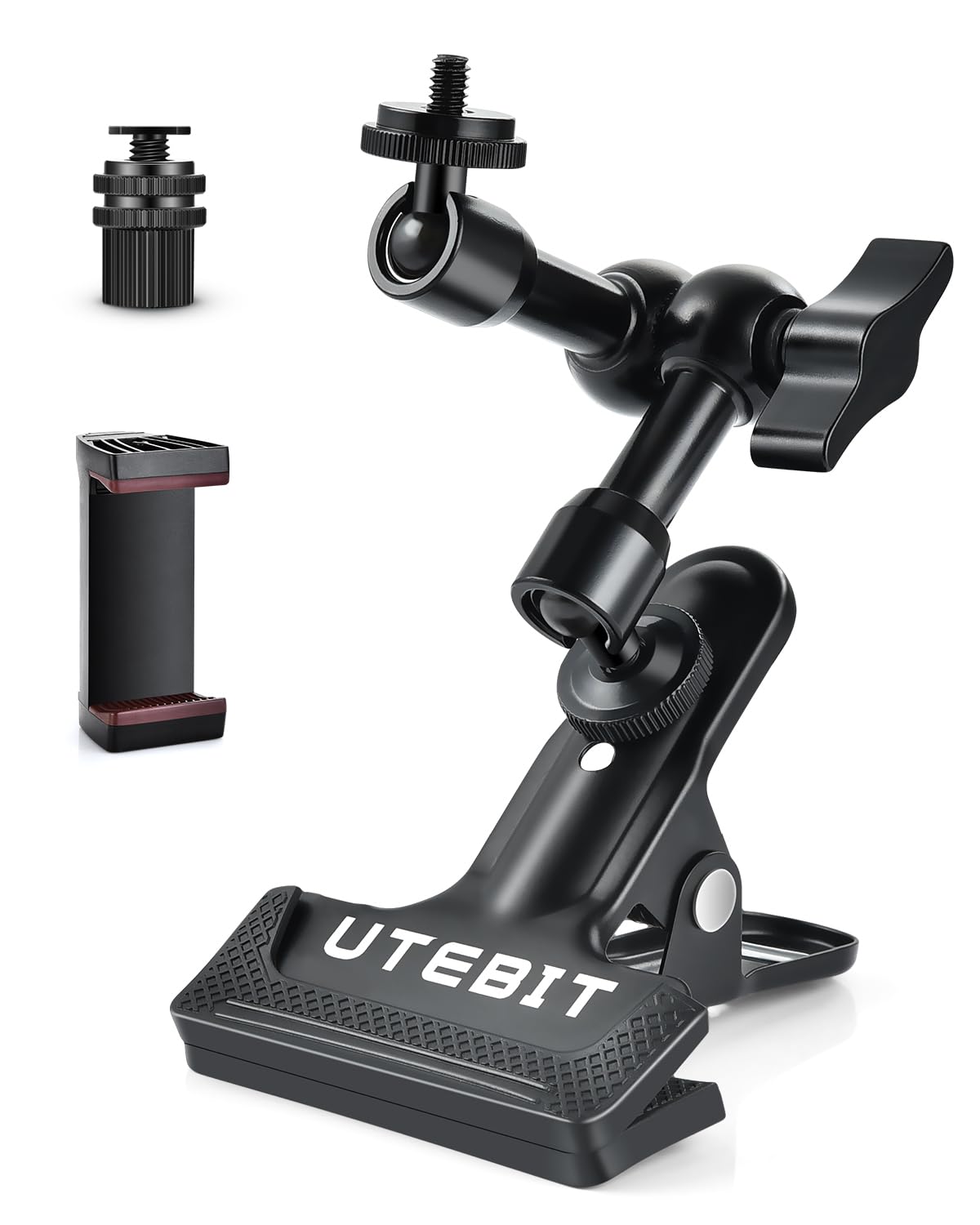 Amazon | UTEBIT マジックアーム 7インチ 360度 耐荷重1KGまで アルミ